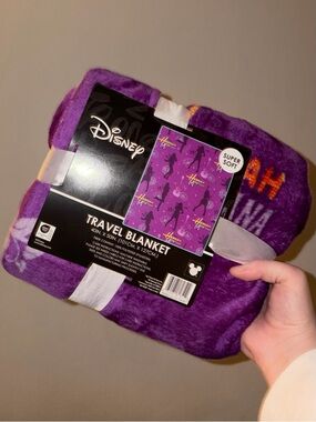 Hannah Montana Purple Fleece Blanket NWT